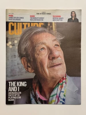 Sunday Times Culture Magazine May 13th 2018 - Ian McKellen, James Taylor - Image 1 of 3