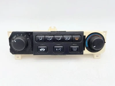 1998 - 2000 Honda Accord Climate Control Module Unit OEM - 2 knobs - 8 buttons - Image 1 of 4