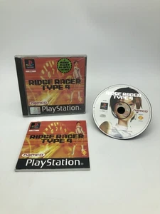 Ridge Racer Type 4 • PSone • Buen estado • CIB • EMBALAJE ORIGINAL • PS1 • probado - Imagen 1 de 3