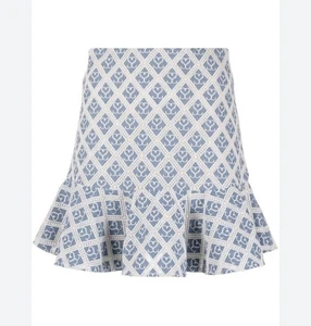 Sandro Ruffle Hem Mini Skirt Size EU 38 US 6 - Picture 1 of 11