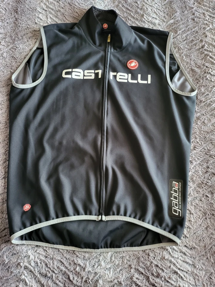 Castelli Gabba Cycling Vest Men’s 3XL Black - Image 1 of 4
