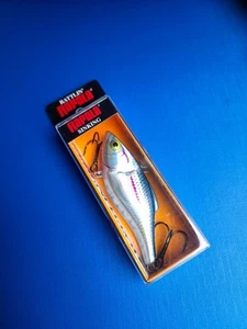 Rapala Rattlin Rap RNR-8 HBSH Holographic Blue Shad Estonia Fishing Lure, New - Picture 1 of 9