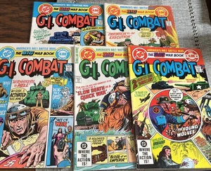 DC The Big War Book - G.I. Combat 1982 - #243,245,247,248,249 (5) Lot see Photos - Picture 1 of 24