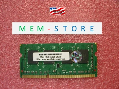 16GB 4x 4GB DDR3 1066MHz SODIMM RAM for Lenovo Thinkpad W510 W520 W701 Laptops - Image 1 of 4