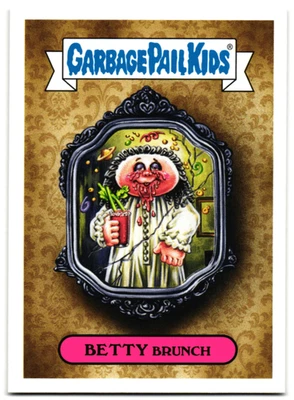 Betty Brunch GPK 2019 Garbage Pail Kids Bloody Mary Parody - Exact Card Shown - Image 1 of 2