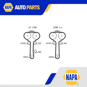 Racing Timing Belt fits FORD MONDEO Mk2 1.8 98 to 00 Gates 988M6268B2A Quality - Picture 1 of 9