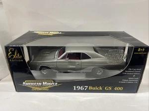 *RARE* Ertl 1/18 - 1967 Buick GS 400 *Silver - Elite Edition* 1/5000 - Picture 1 of 5