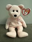 Cure Pink Bear Breast cancer Ty Beanie Baby "10 Yrs" Plush Toy - MWMT's/cover