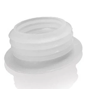 1X MEDIUM White Rubber Base Vase Grommet Gasket for Hookah Shishas Nargila China - Picture 1 of 1