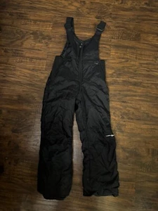 Outdoor Gear Kids Black Snowsuit Sz Small Bib Overalls - Picture 1 of 4