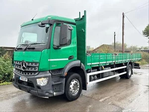 2015 MERCEDES AROCS 1824 DROPSIDE IDEAL SCAFFOLDING 18 TON AIR-CON EURO 6 U-LEZ - Picture 1 of 13