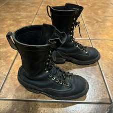 White's Smoke Jumper Boots Wildland Firefighter Fire Logger 6.5 D Leather