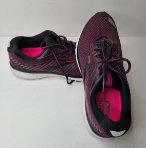 Brooks Women's Ghost 12 Running Shoes Sneakers Size 12.0 M, Black Multi   - Picture 1 of 9