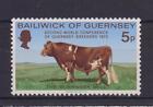 Sg 71 Guernsey 1972 World Conference Guernsey Breeders Stamp Mnh
