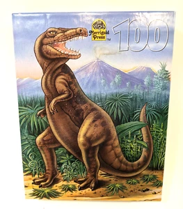 Dinosaur Puzzle 100 Pieces Tyrannosaurus Rex T-REX Vintage Merrigold Press 1996 - Picture 1 of 10