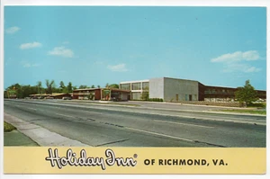Holiday Inn Motel Richmond Virginia Roadside Advertising Chrome Postcard 1961 NP - Picture 1 of 10