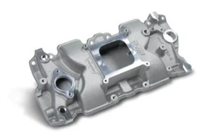 Weiand 7547-1 IMCA X-Celerator Single Plane SBC Intake Manifold 57-86 262-400ci - Picture 1 of 3