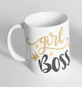 Girl Boss Novelty Mug Cup Funny Gift Tea Coffee Present 12 - Picture 1 of 4