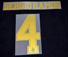 Real Madrid Ramos Football Name/Number Set Home 2019/20 Child/Youth Size