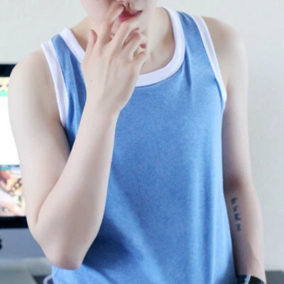 Camiseta interior de pecho largo para mujeres Lesbianas Tomboy Camiseta de chaleco transpirable Nueva Foto 1 de 4