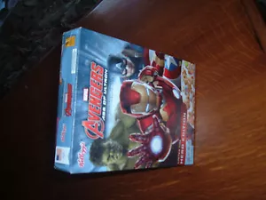 Marvel Avengers Age of Ultron Hero Edition Kelloggs Sammlerstück Müslischachtel Codes - Bild 1 von 3