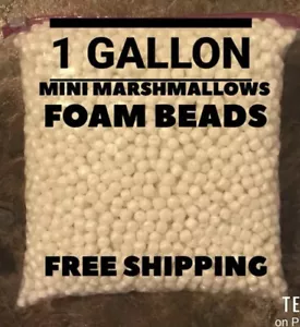""Ll Fill"" ideal para llenar muñecas 1 galón de pequeñas bolas de espuma de 1/2 pulgada" - Imagen 1 de 3