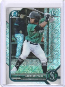Jonatan Clase MOJO REFRACTOR 1st BOWMAN 2022 Bowman Chrome #BCP-118 - Picture 1 of 2