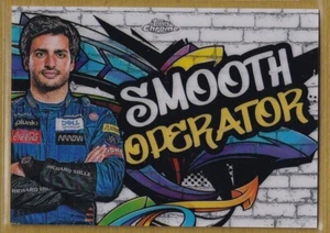 2020 Topps Chrome Formula 1 Track Tags #TT6 Carlos Sainz - SMOOTH OPERATOR - Photo 1 sur 2
