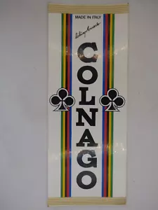 DECALCOMANIA/ADESIVO TUBO SEDILE COLNAGO - NOS - Foto 1 di 1