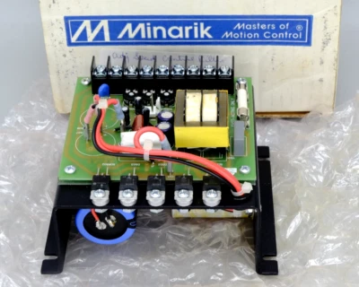 NEW Minarik DC SPEED DRIVE Motor Controller model MM21051C 0-130VDC USA - Image 1 of 4
