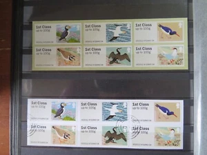 GB (ENV-1875) 2011 POST & GO BIRDS 4th SERIES BOTH USED & UMM SETS - Bild 1 von 3