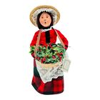Byers Choice Christmas Caroler Cries of London Woman Selling Holly and Ivy NEW