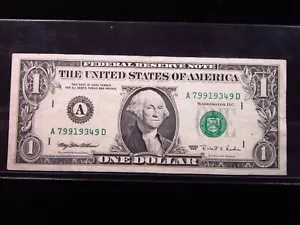 USA $1 1995 BOSTON Block A-D Plate 6/12 WEB PRESS NOTE Experimental Money 9349# - Picture 1 of 2
