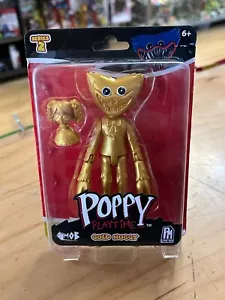 POPPY PLAYTIME SERIES 2 - GOLD HUGGY 5" FIGURE 2023 SEALED PHATMOJO - Picture 1 of 4