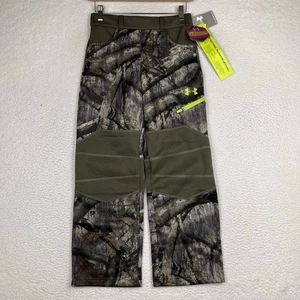Neu mit Etikett Under Armour tarnfarbene Jagdhose ColdGear Jugend Medium Infrarot-Geruchskontrolle - Bild 1 von 9