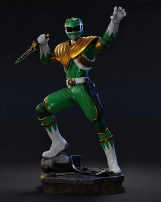 Kit modelo estatua escultura resina Green Ranger Power Ranger sin pintar/sin montar Foto 1 de 3