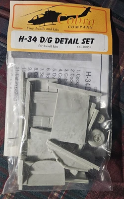 H-34 D/G Detail Set for Revell Kits by Cobra Company | No. 48057 | 1:48 - Image 1 of 4