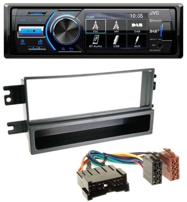 JVC Bluetooth MP3 USB DAB Autoradio für Kia Cerato (bis 2007) - Bild 1 von 4