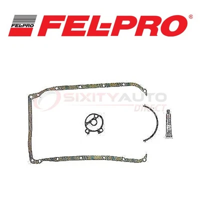 Fel Pro Oil Pan Gasket Set for 1999-2002 Chevrolet Cavalier 2.2L L4 - Engine kw Foto 1 de 4