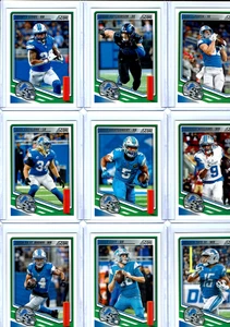 2025 Score Football Detroit Lions Team Set 11 Base Cards + 4 Bonus Cards + - Picture 1 of 2