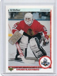 5 Card Ed Belfour Lot 2 Rookie Cards. - Picture 1 of 10
