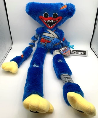 POPPY PLAY TIME BIG Plush Doll Huggy Wuggy 75cm 29.5 in Namco Limited 2025 Japan - Image 1 of 4