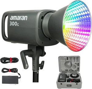 Aputure Amaran 300c RGBWW 300W LED Video Light Continuous lighting APP Control - Picture 1 of 9