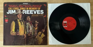 33 12" LP CAL LEWIS SINGS IN MEMORY OF JIM REEVES - Picture 1 of 2