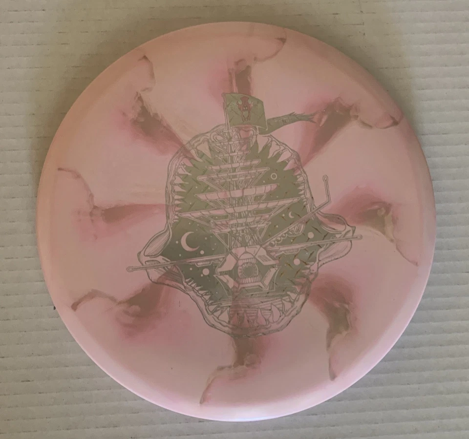 Discraft ESP OTB Pirate stamp Buzzz Pink 171 Grams - Image 1 of 4