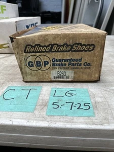 Guaranteed Brake Parts B263 Relined Brake Shoes - Picture 1 of 2