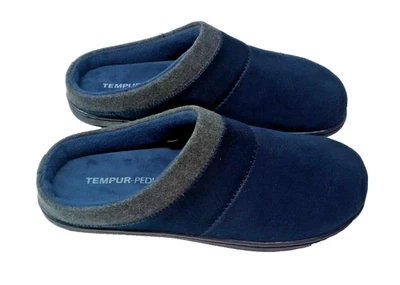 Zapatillas sin cordones para hombre TEMPUR-PEDIC Tony talla 10M AZUL MARINO TP6144-410 ¡NUEVAS EN CAJA! Foto 1 de 4