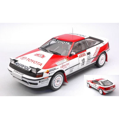 TOYOTA CELICA GT-FOUR ST165 N.19 RALLY SAN REMO1990 SCHWARZ-WICHA 1:18 Ixo Model - Immagine 1 di 3