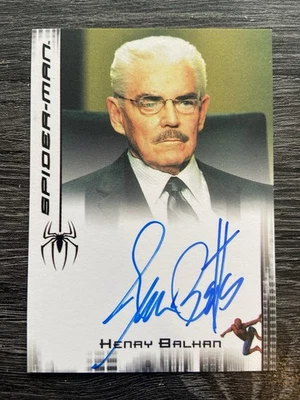 SPIDERMAN 3 MOVIE JACK BETTS AS HENRY BALKAN AUTOGRAPH TRADING CARD - Image 1 of 2