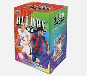 2025 Upper Deck Allure SE Factory Sealed Blaster Box! CAMERON BRINK-AUTOs?! - Picture 1 of 1
